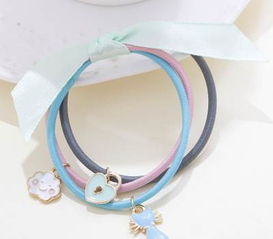 韓版可愛頭繩 廠家直銷，甜美時尚發飾的不二之選